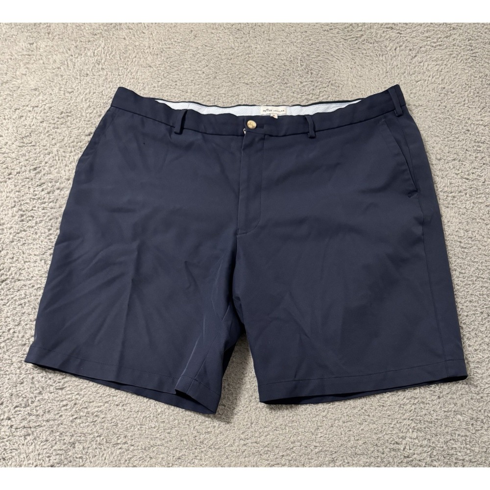 Peter Millar Salem Performance Golf‎ Shorts Men's size 40 Navy Blue NICE